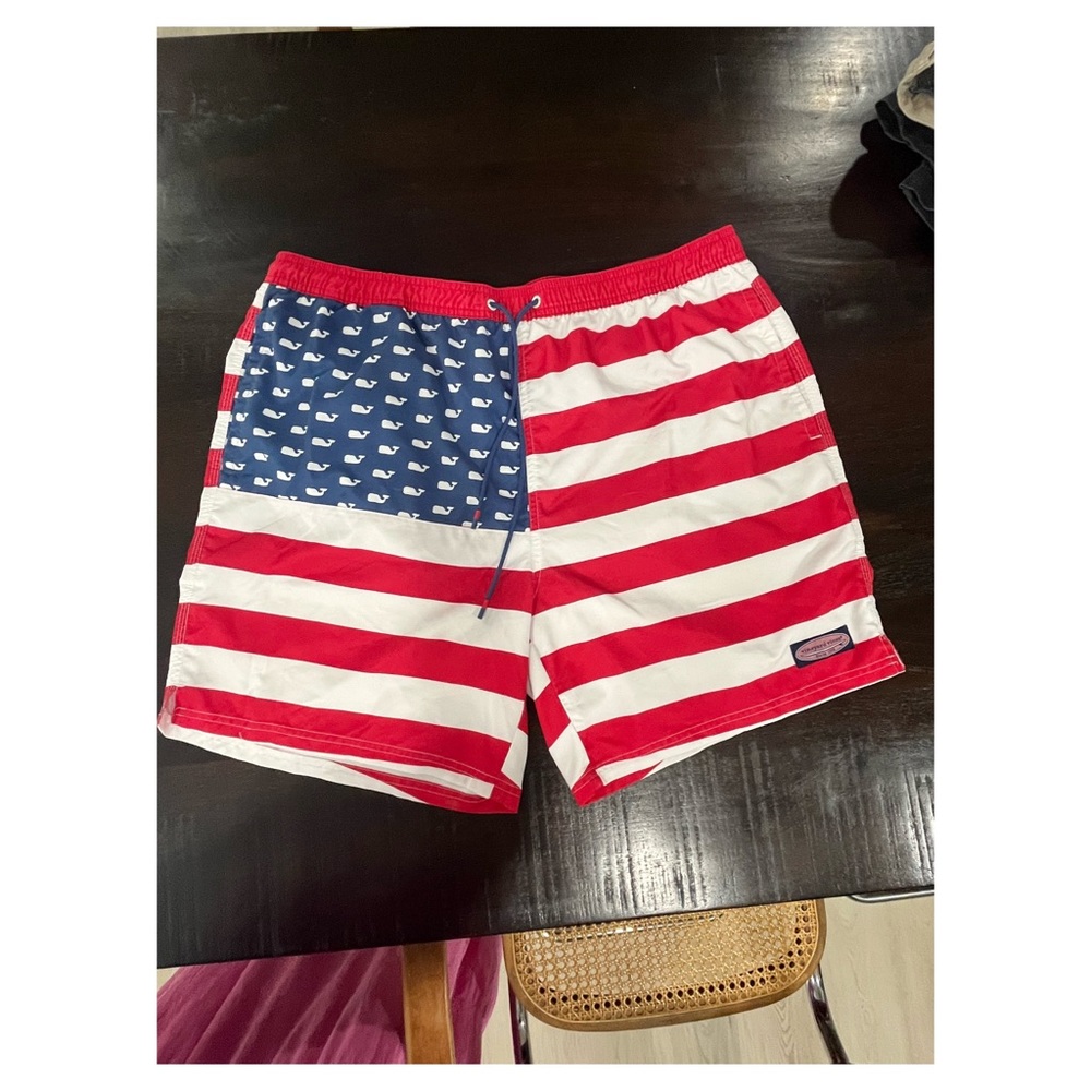 Vineyard Vines American flag bathing suit $5.95 shipping